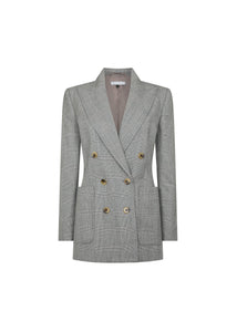 Prince Of Wales Check Bianca Jacket