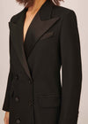 BIANCA COAT BLACK CAVALRY TWILL