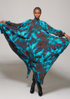 Printed Draped Dress