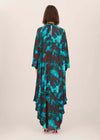 Printed Draped Dress