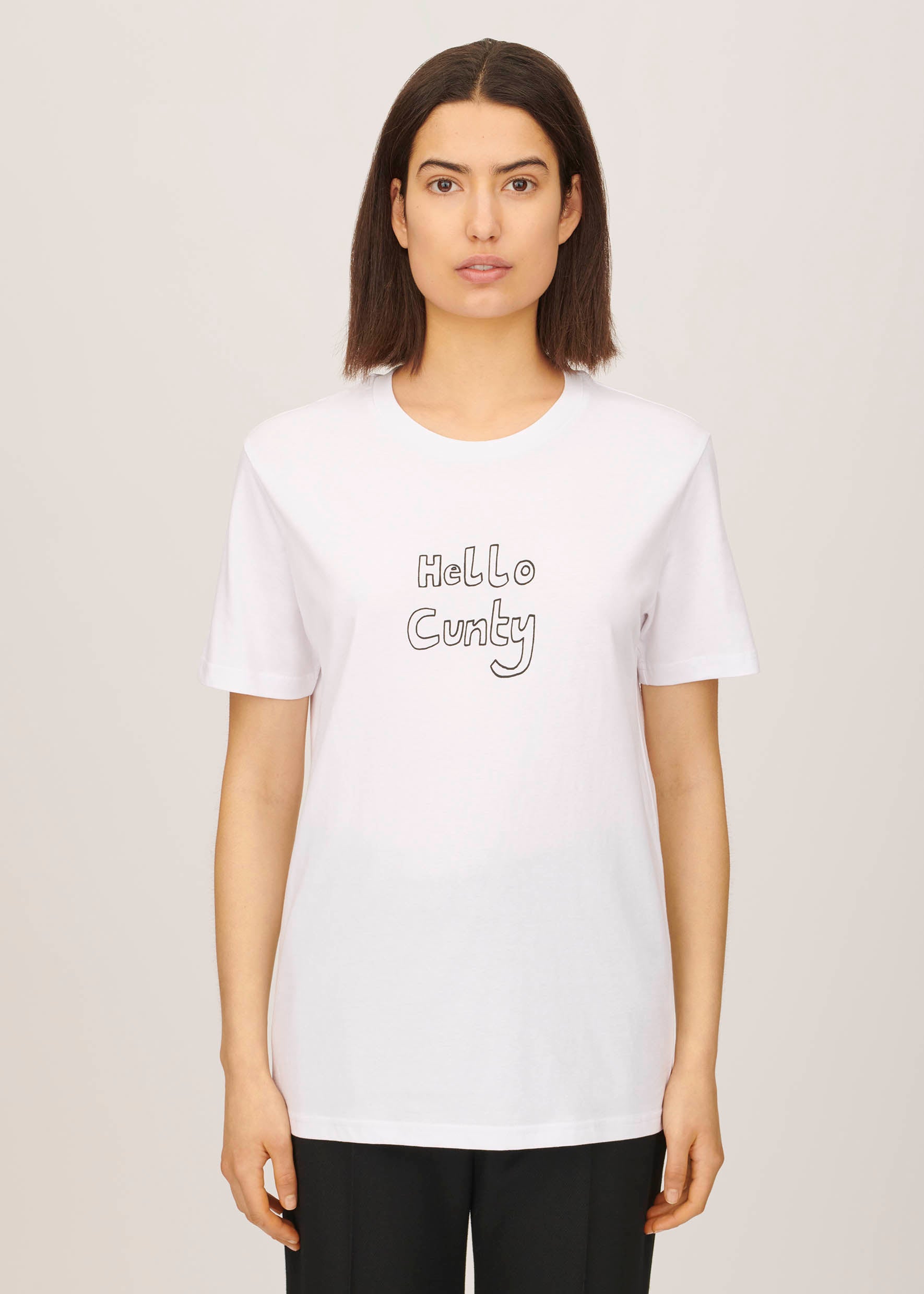 http://bellafreud.com/cdn/shop/files/bella-freud-hello-cunty-t-shirt-white-model-1.jpg?v=1704731216
