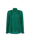 MINNELLI SHIRT KALEIDOSCOPE POLKA DOT PRINT