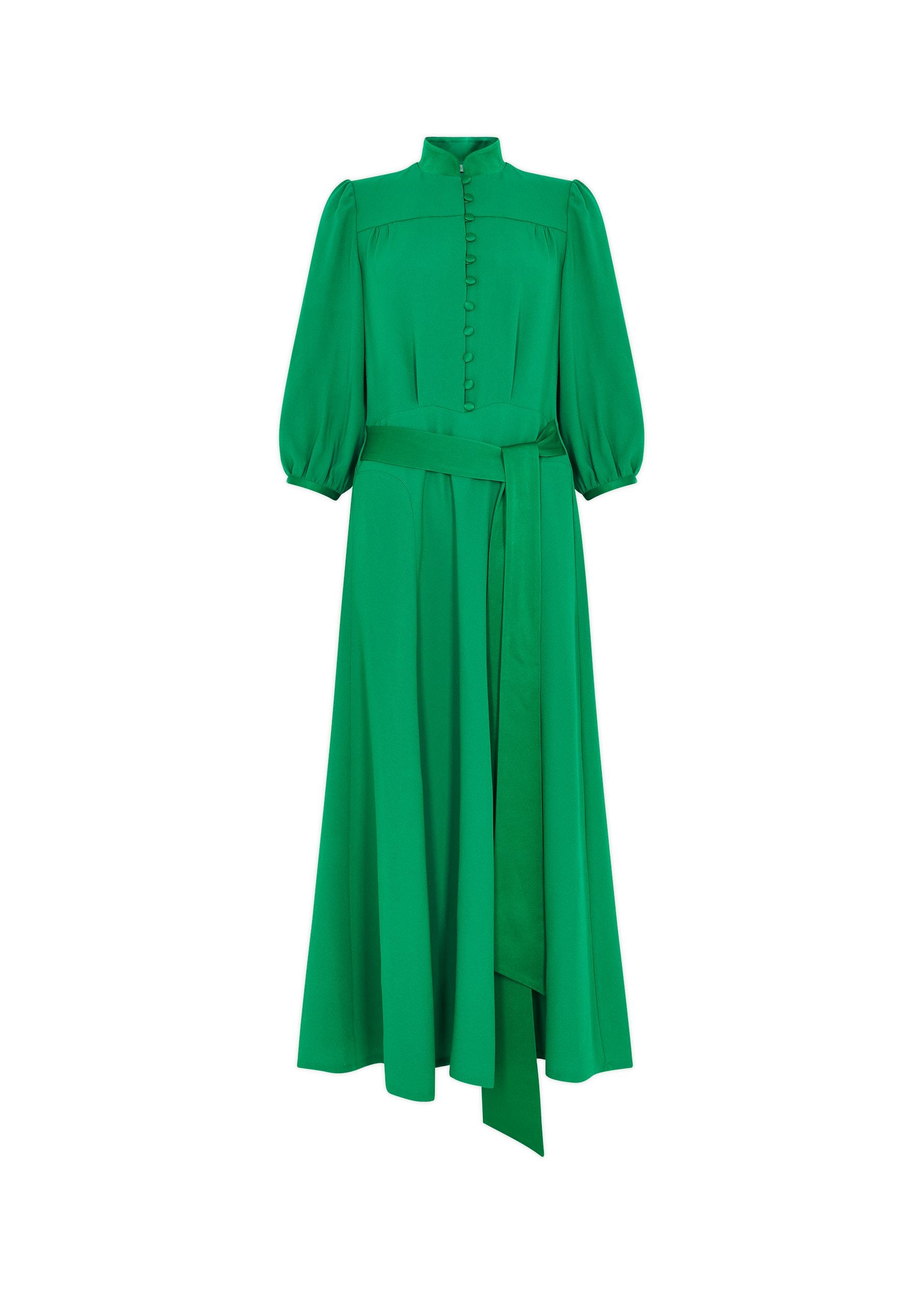 Bella Freud Satin Crepe Emmanuelle Dress l Bella Freud Bella Freud Satin Crepe Emmanuelle Dress l Bella Freud