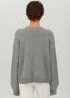 OVERSIZED LUX V-NECK JUMPER | GREY | M