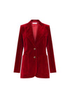 ST.JAMES JACKET VELVET | CRIMSON | 14