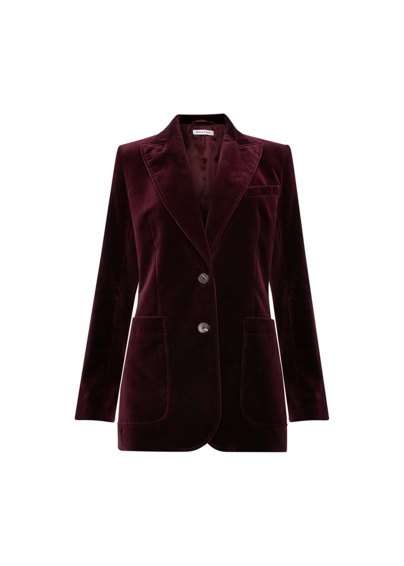 Velvet Saint James Jacket Bella Freud