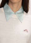 Lucian Dog Embroidered Merino Crew Jumper