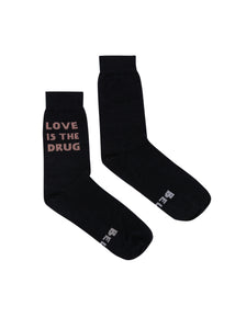 Love Is The Drug Socks