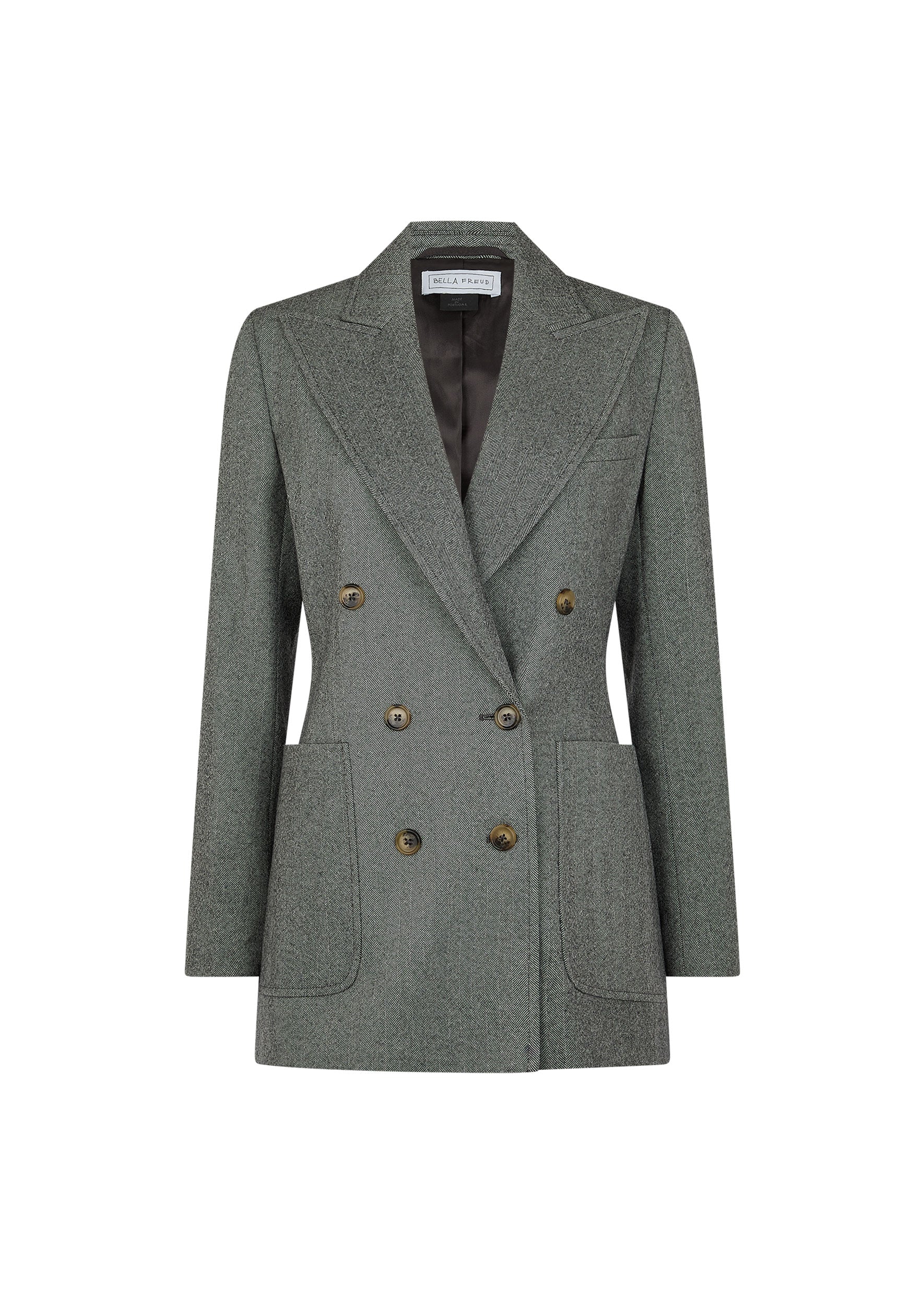 Bianca Jacket Herringbone