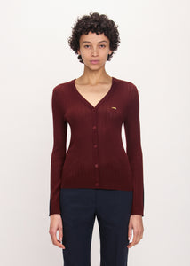 Ladder Merino Cardigan