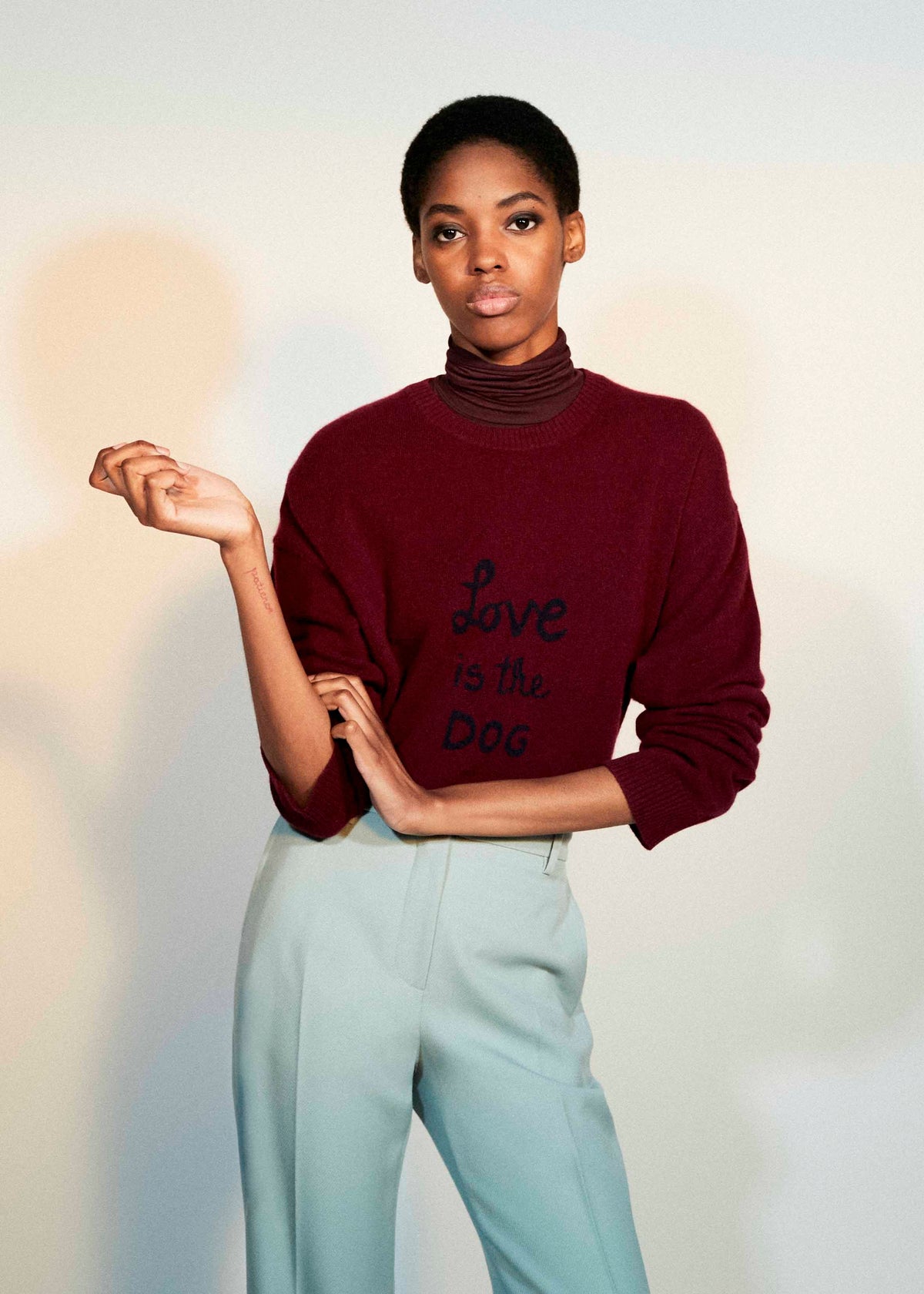 Love Is The Dog Jumper