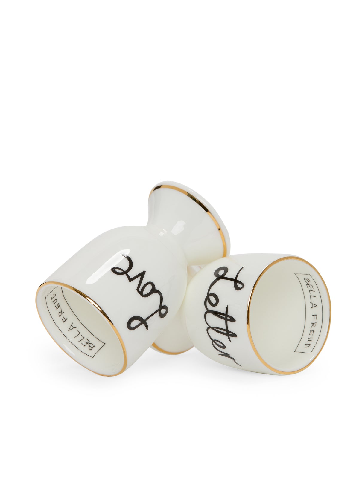 Love Letter Egg Cup Set