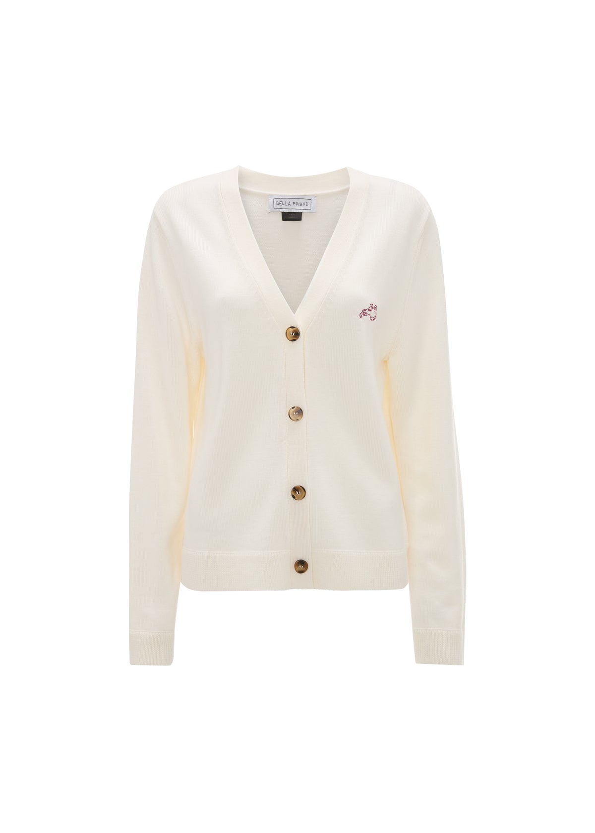 Lucian Dog Embroidered Cardigan