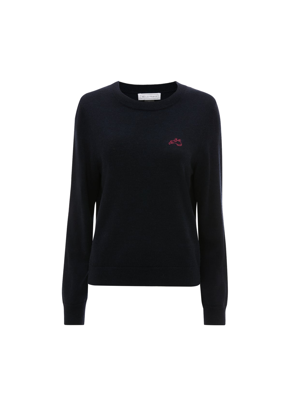 Lucian Dog Embroidered Crew