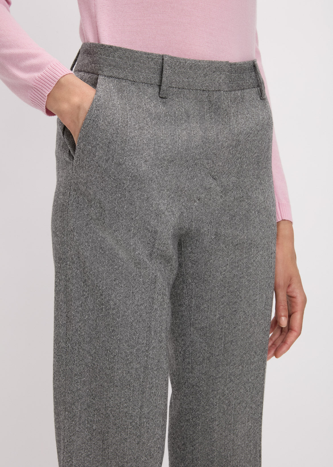School Boy Trouser Herringbone