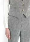 Chrissie Waistcoat Linen