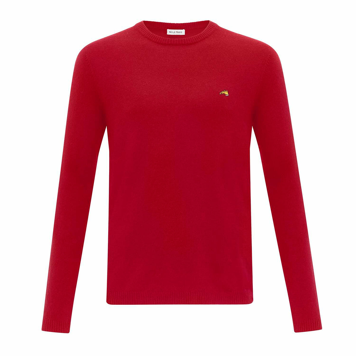 Mens Dog Emblem Cashmere Jumper
