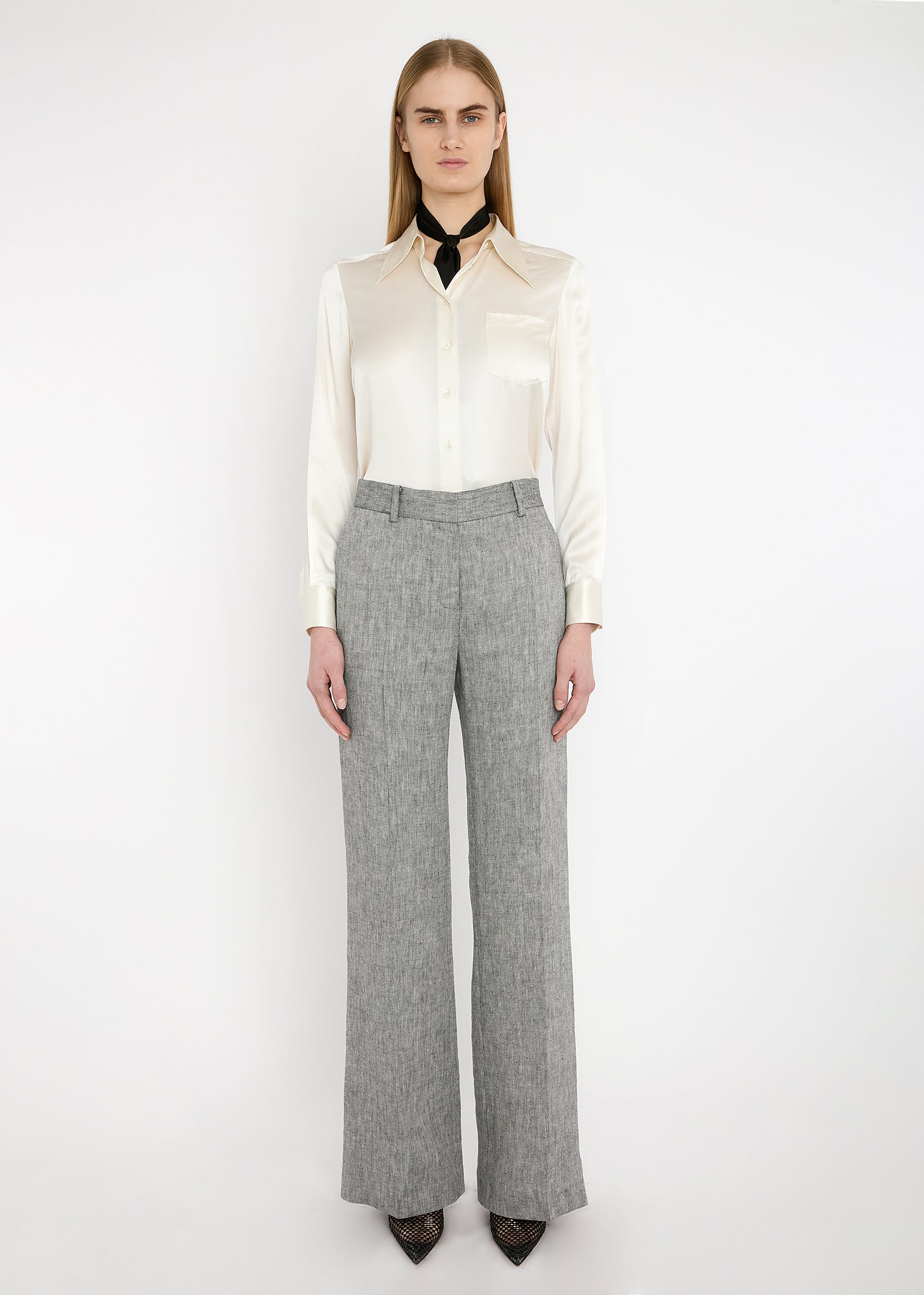 Slim Kim Trouser Linen