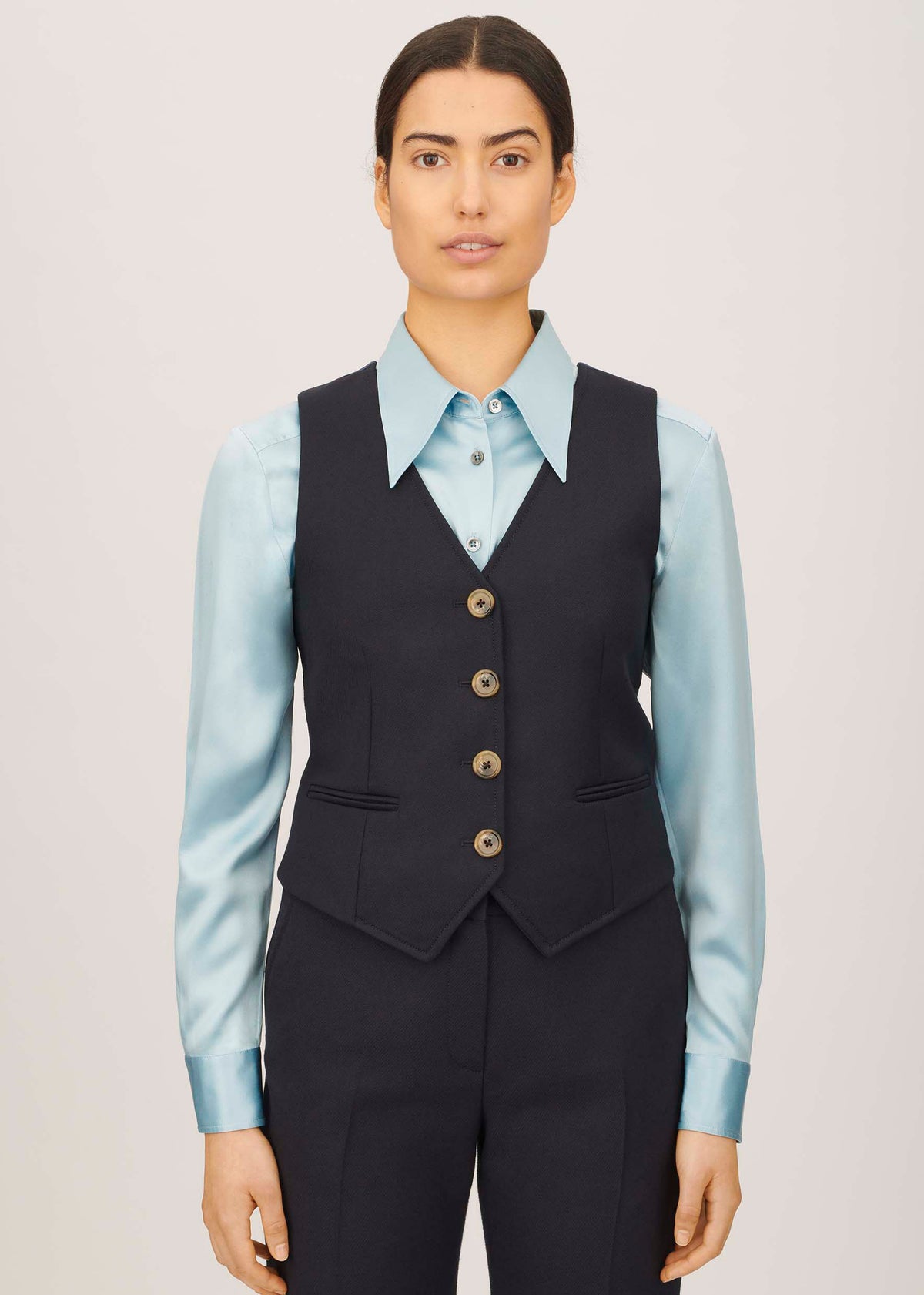 Cavalry Twill Chrissie Waistcoat