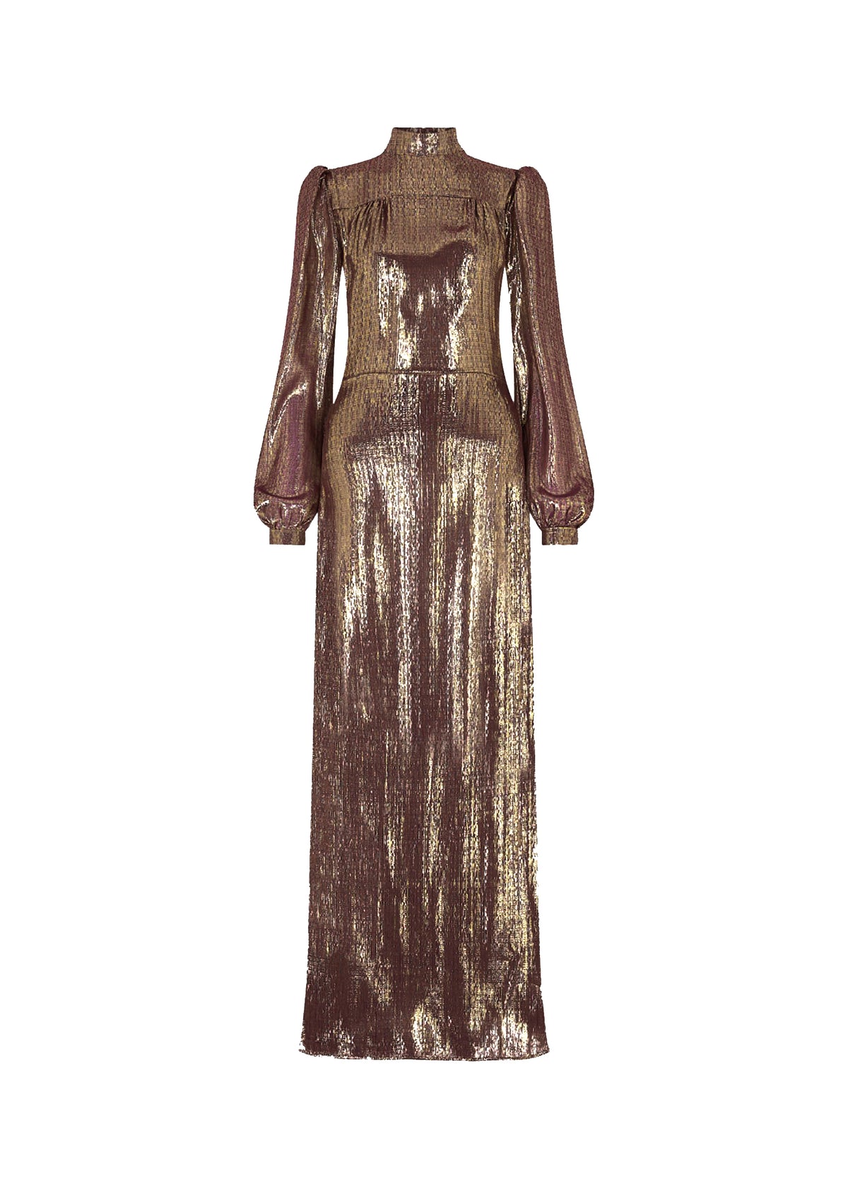 bella freud gold dress Bella Freud Edie Silk-Blend Lam Mini Dress In Gold - 60% Off