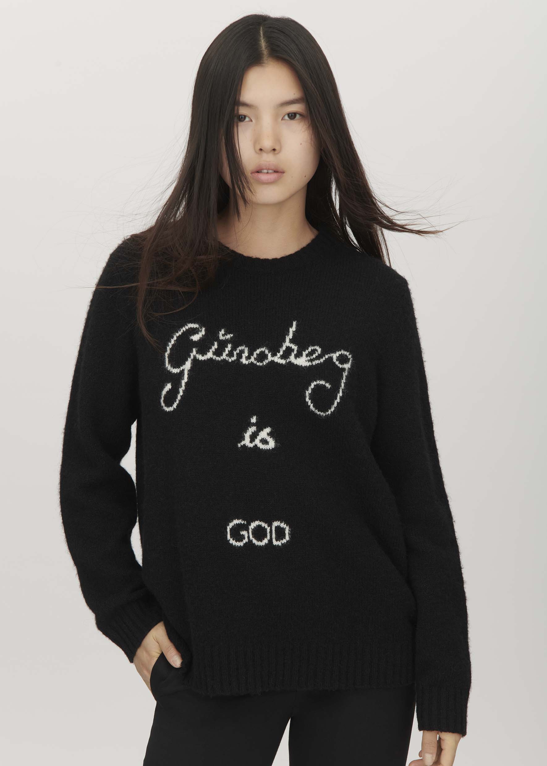 Ginsberg Is God Oversized Jumper