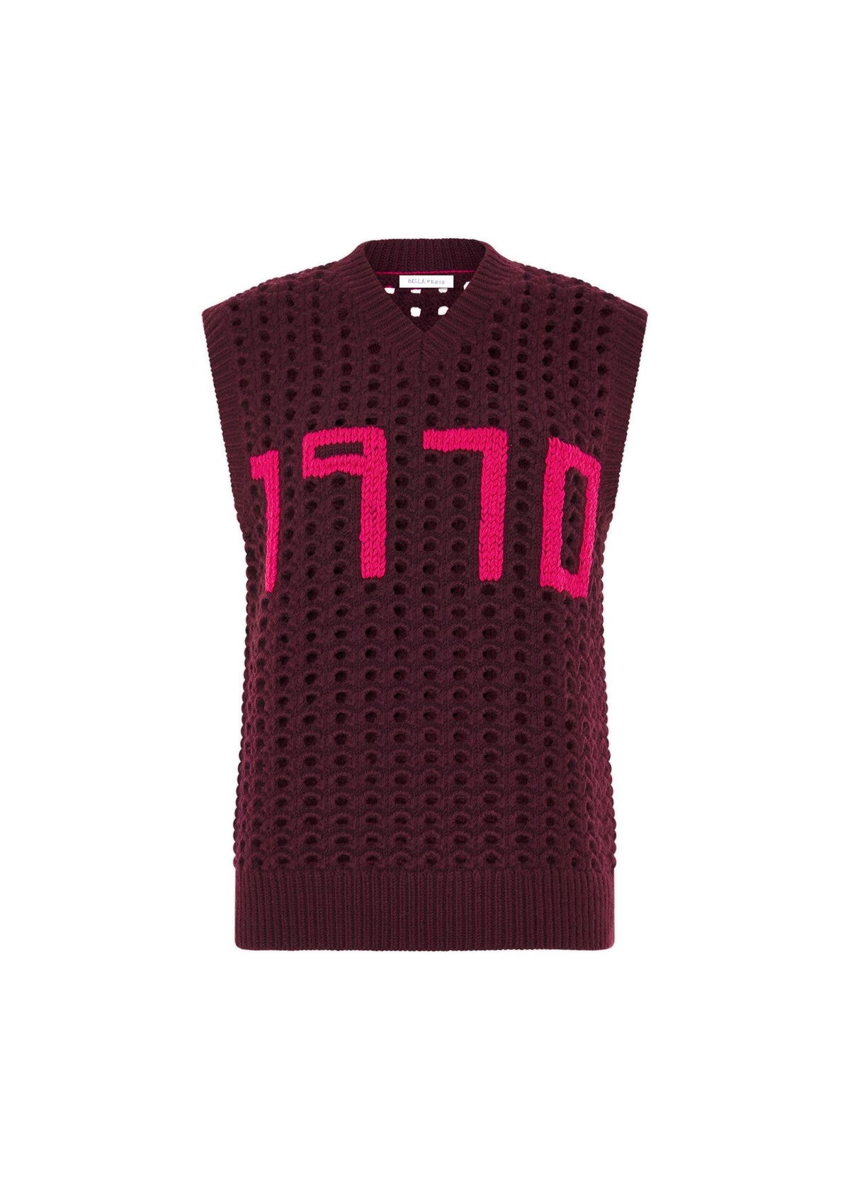 Open Stitch Merino Tank