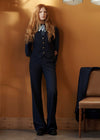 Pinstripe Slim Kim Trousers