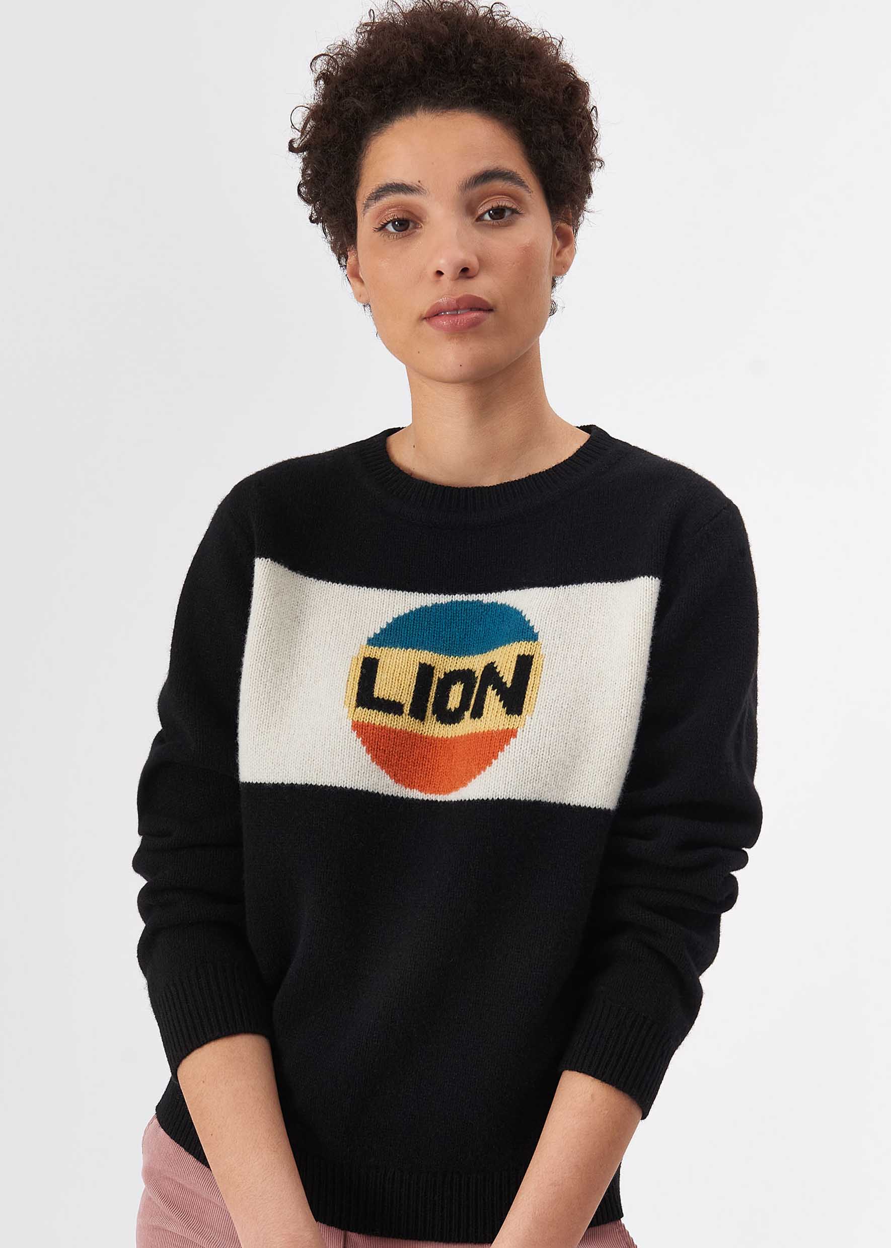 Big Lion Stripe Jumper
