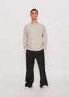 Mens Dog Embroidery Sweatshirt